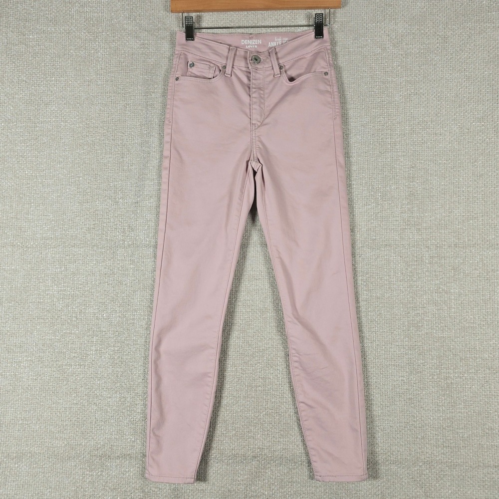 Denizen Levi's Womens‎ High Rise Ankle Jegging Mauve Pink Size 3 W26 73285-0012